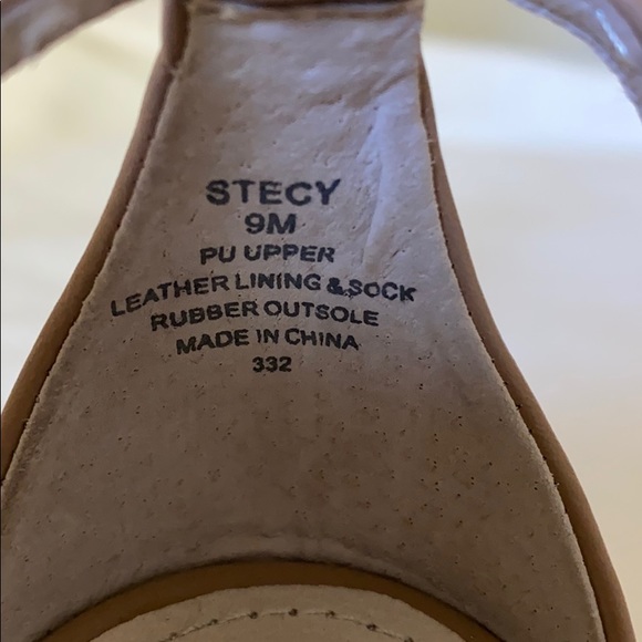 Steve Madden nude/natural Stecy heel - Picture 4 of 6